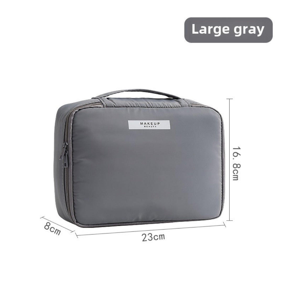 Portable Cosmetic Storage Bag – Large Waterproof Toiletry Bag with Compartments