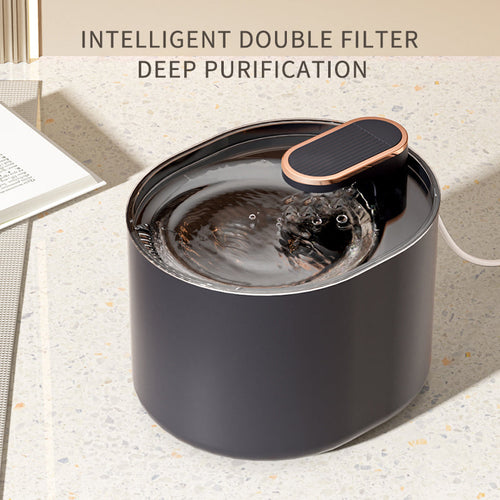 Automatic Pet Water Fountain – Silent, USB Rechargeable for Cats & Dogs