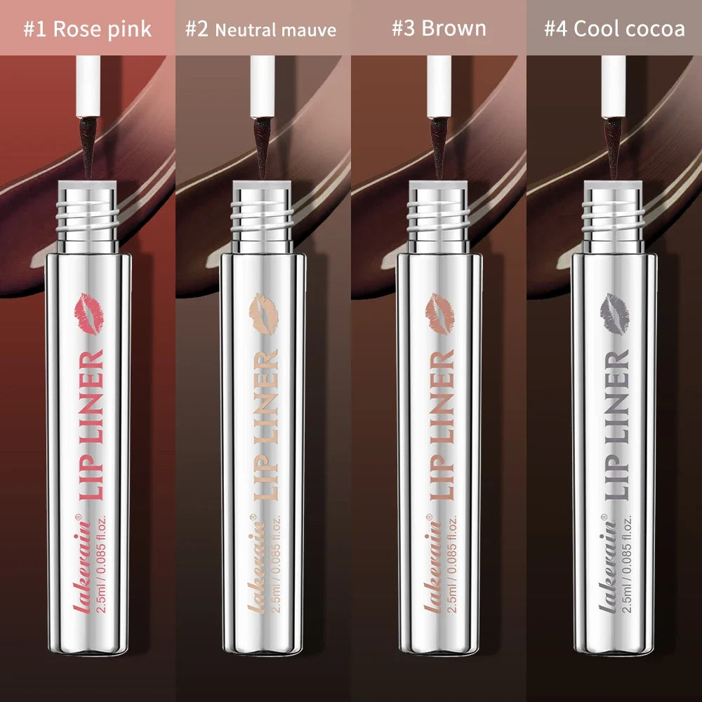Peel-Off Lip Liner Pencil – Matte Waterproof Long-Wear Lip Stain