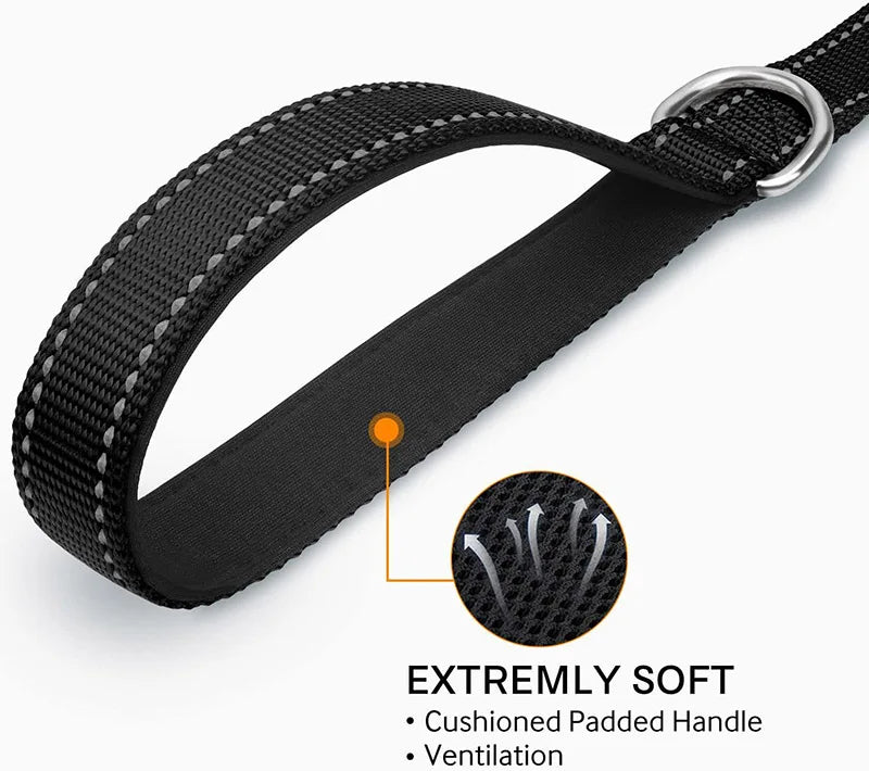 Night Reflection Dog Pet Towing Rope 1.2/1.5/1.8m Guard Rope Pet Walking Training Leash Cats Dogs Harness Collar Lead Strap