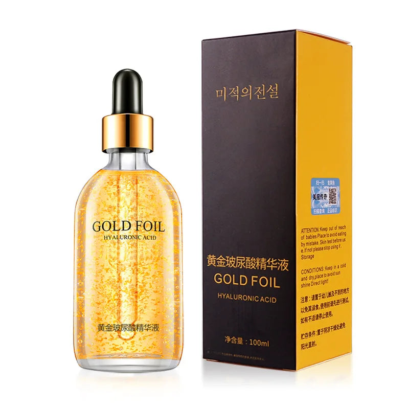 24K Gold Face Serum – Hyaluronic Acid, Niacinamide & Collagen 100ml