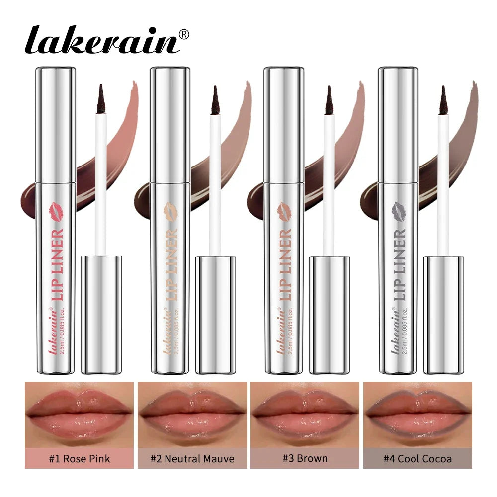 Peel-Off Lip Liner Pencil – Matte Waterproof Long-Wear Lip Stain