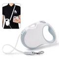 TrueLove Retractable Dog Leash TLL5001 - Suitable for Medium and Small Dogs -  White/Sprout Green