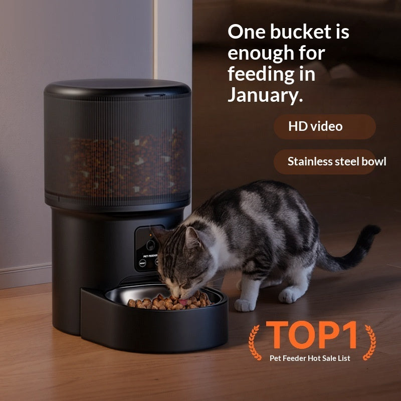 Dispensador Automático de Comida para Mascotas — Control desde tu Teléfono