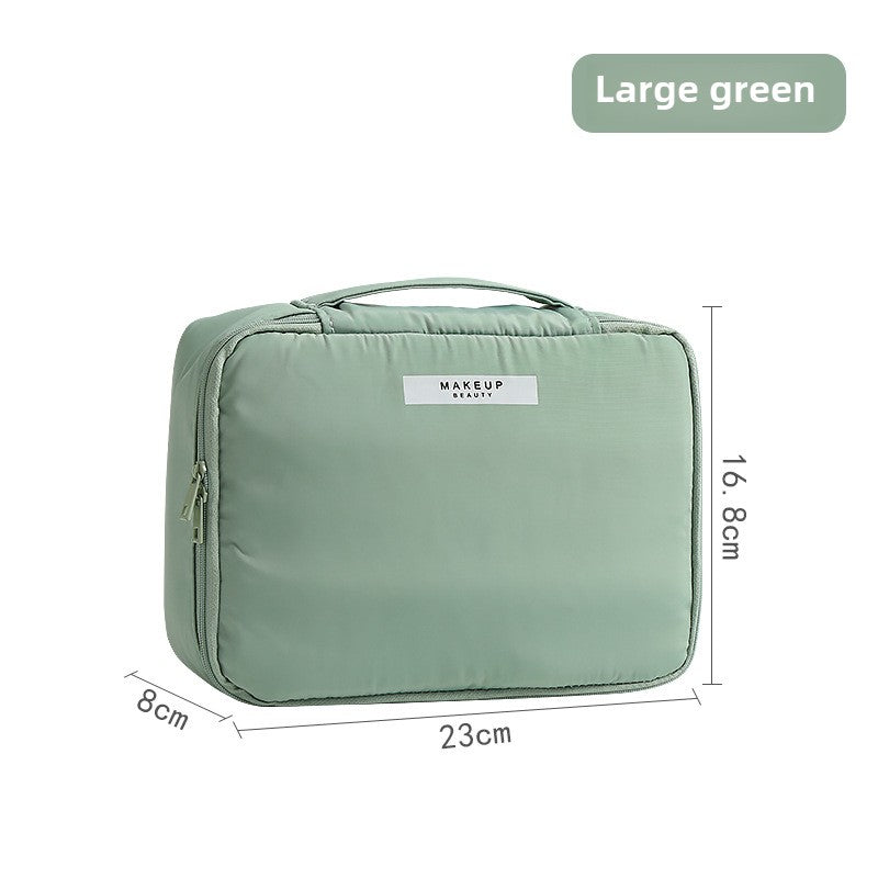 Portable Cosmetic Storage Bag – Large Waterproof Toiletry Bag with Compartments