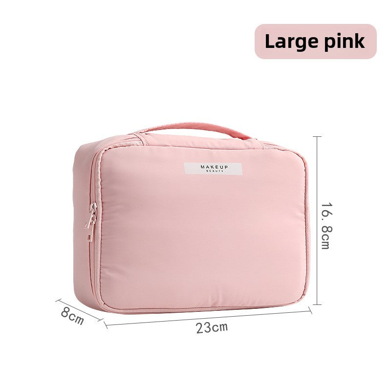 Portable Cosmetic Storage Bag – Large Waterproof Toiletry Bag with Compartments